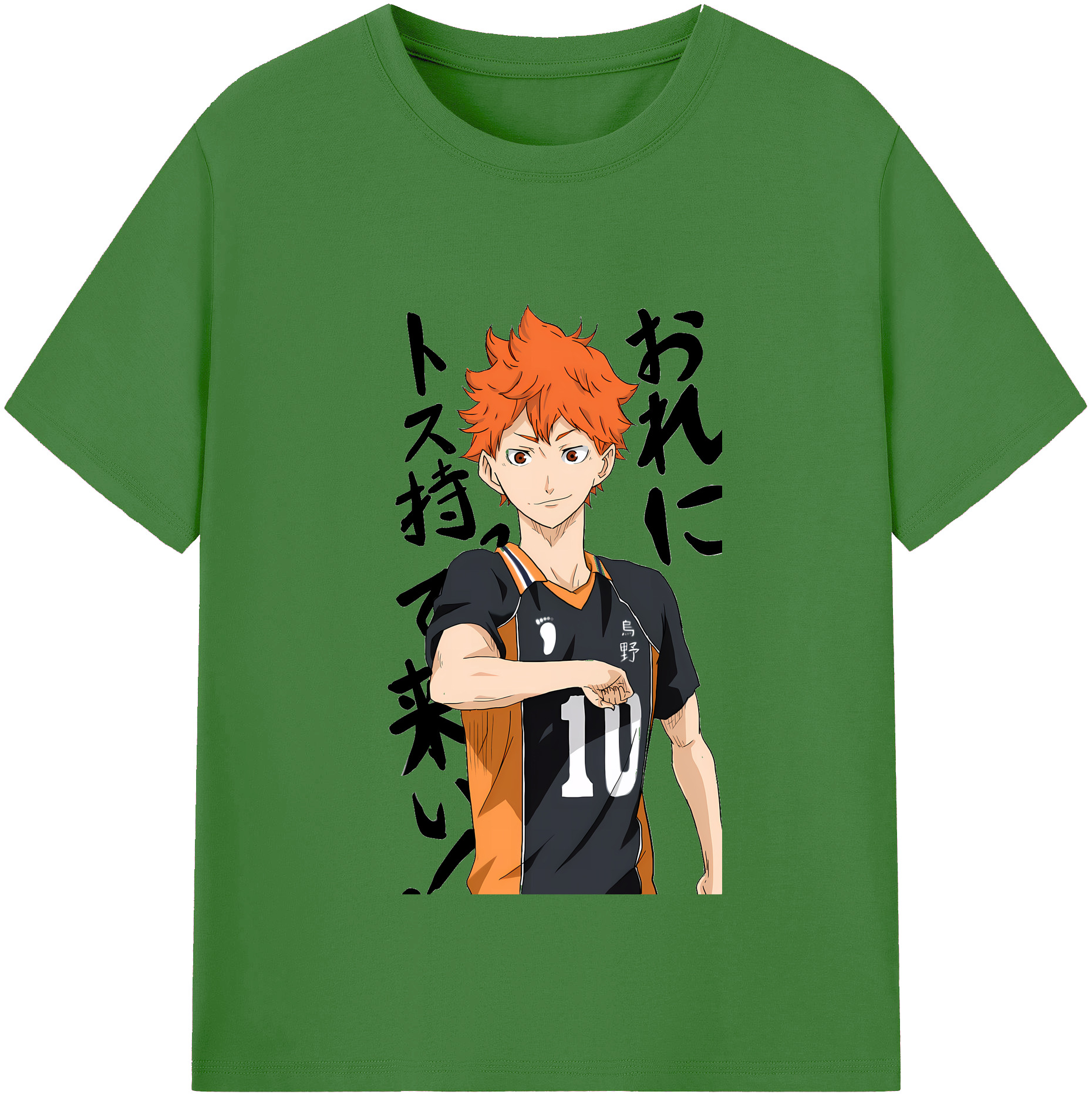（画像用） ハイキュー!! Haikyu!! レディースカジュアルプリントTシャツ（綿100％）